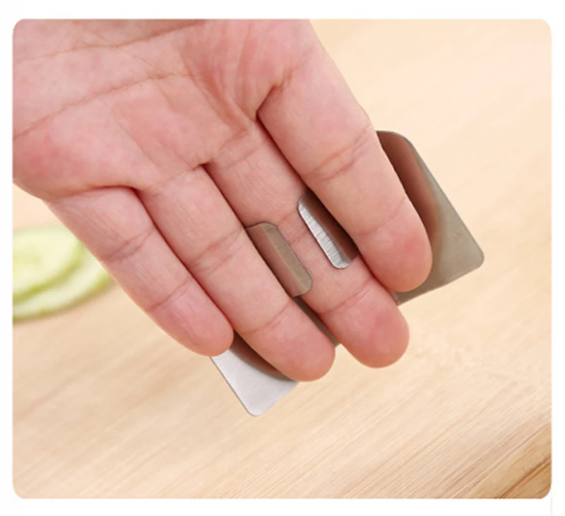 Новинка защита для пальцев из нержавеющей стали рук нож резки ломтиков Kietchen