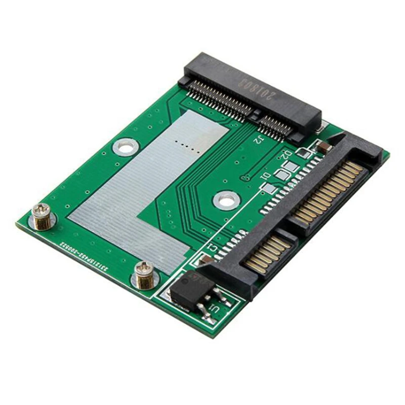 Адаптер MSATA SSD на 3 5-дюймовый SATA 6.0Gps плата модуля преобразователя мини Pcie Ssd