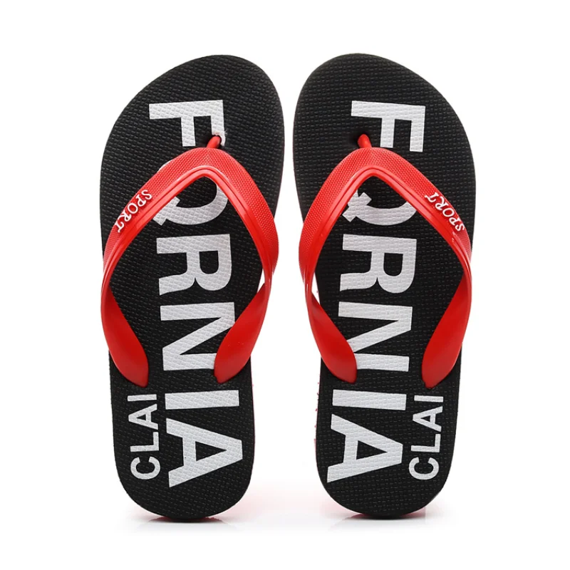 

Flip-flops men's summer fashion outer wear men's sandals and slippers Casual Summer Shoes Men Beach Flip-flops Flat Heels