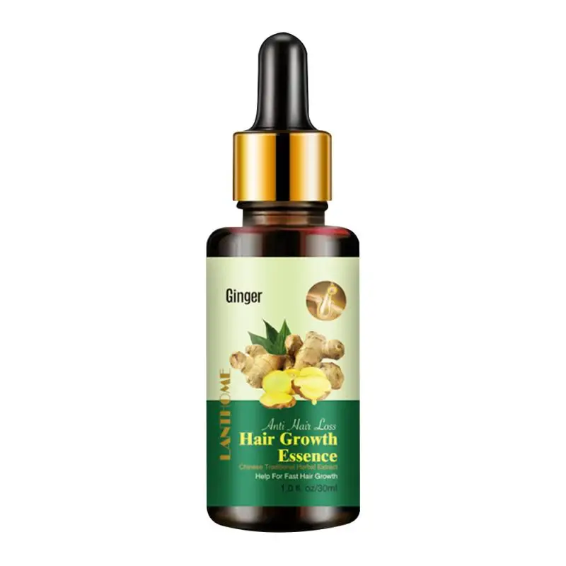 

30ml Ginger Extract Dense Hair Fast Sunburst Hair Growth Serum Restoration Hair Loss Liquid Serum Hair Care Oil