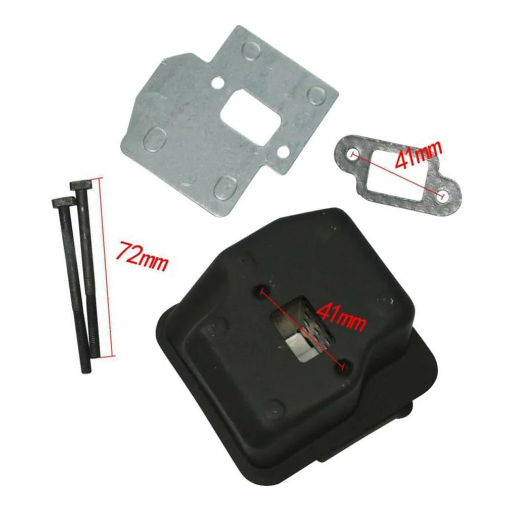 

5 Pcs/Set Exhaust Muffler Kit Fits For Stihl MS210 MS230 MS250 021 023 025 Muffler Cooling Plate Muffler Gasket