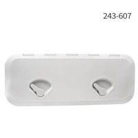 243607mm abs plastic anti aging ultraviolet white deck marine hatch deck access hatch boat hatches inspection yacht cover