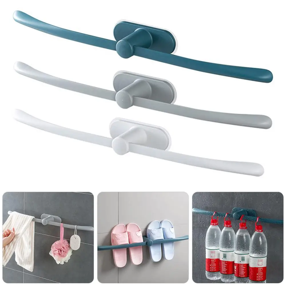 Вешалка для полотенец водонепроницаемый двухсторонний настенный держатель не