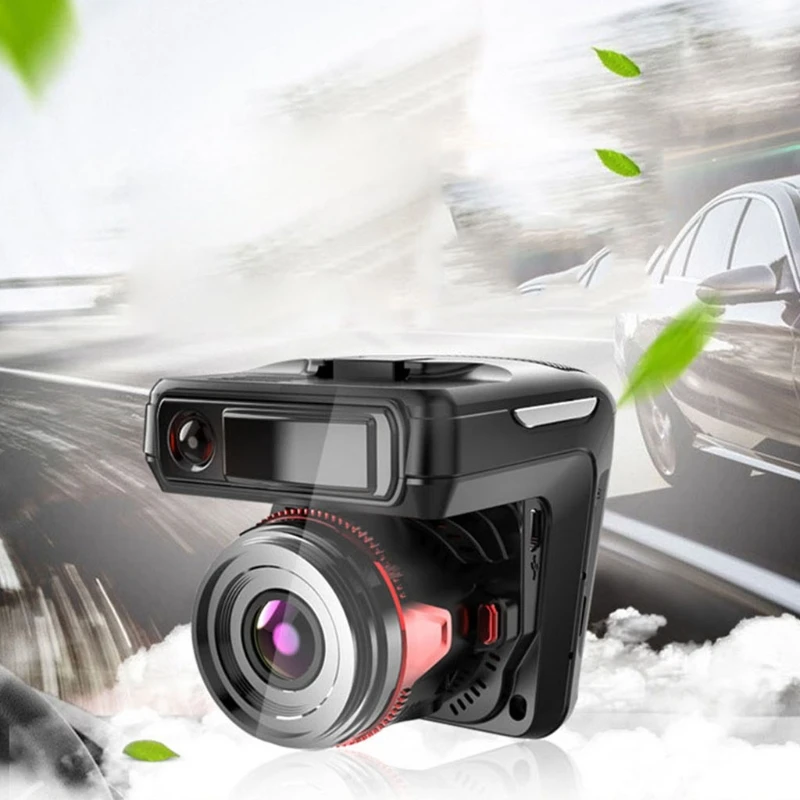 

R3MD X7 2 in 1 Car DVR Vehicle Raders Detector Kit 140 Wide Angle Camera 720P High-definition Automobile Data Recorder