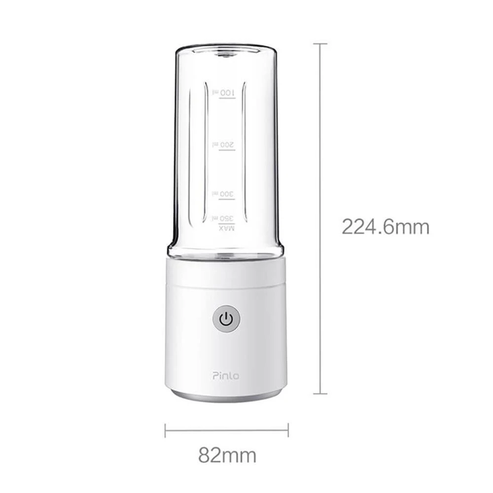 Youpin Pinlo 350 мл портативная соковыжималка USB перезаряжаемая машина для смузи