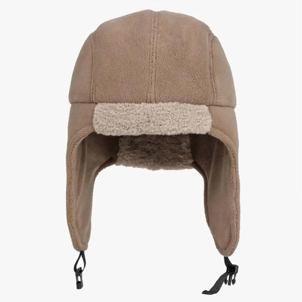 

Шапка для верховой езды, ветрозащитная, тонкая работа, дышащая, с ушным клапаном, флисовая подкладка, Женская велосипедная Шапка-бини, шапки ...