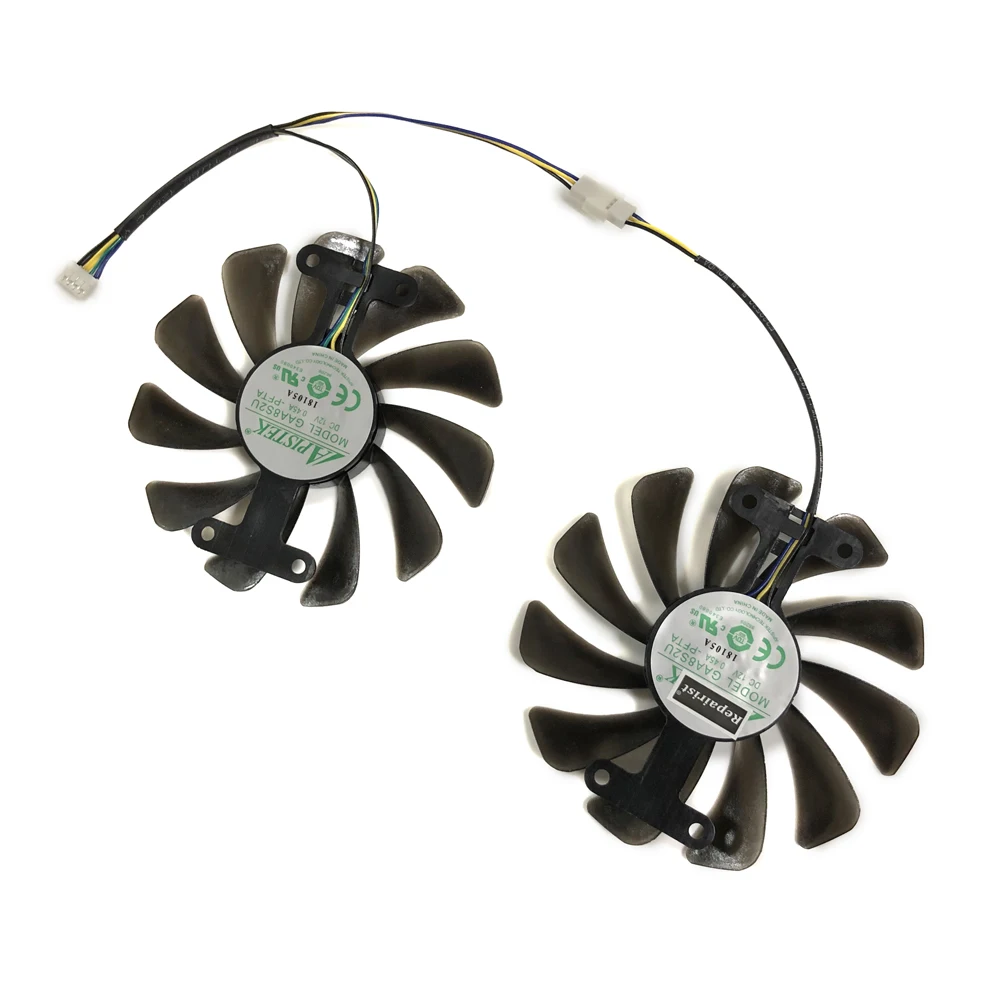 2 шт./компл. 95 мм GAA8S2U GTX 1070/1080 GPU VGA кулер вентилятор для ZOTAC GeForce GTX1070 GTX1080 AMP edition видеокарты охлаждения