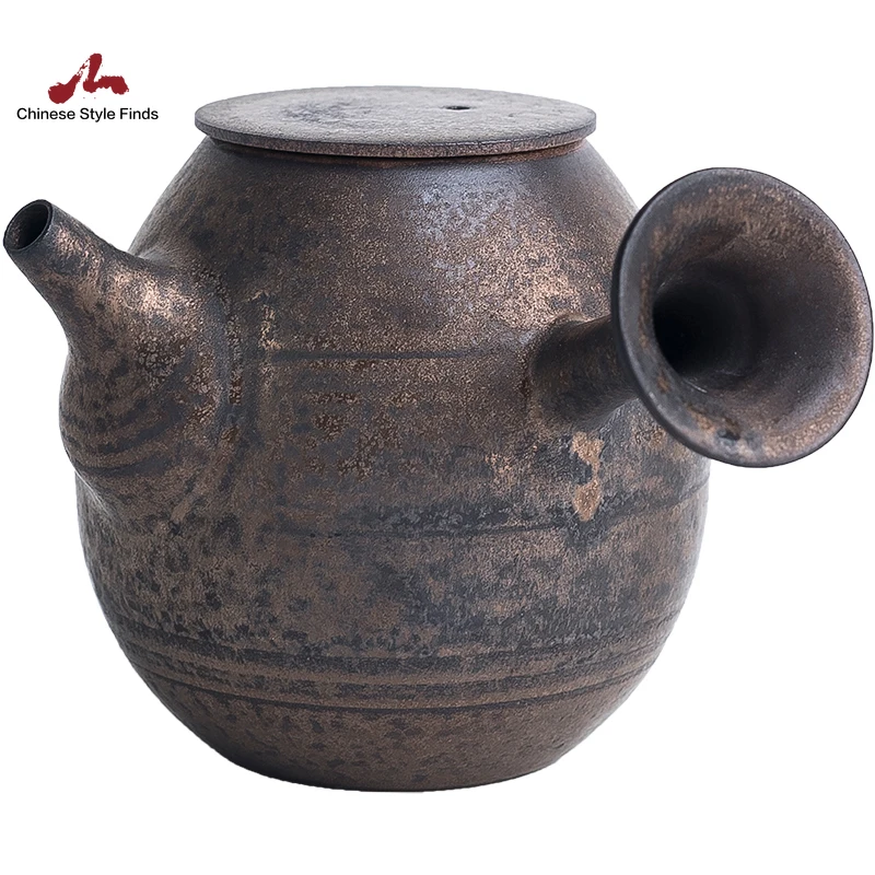 Чайный набор семейный чайник винтажный китайского кунг фу посуда для напитков 200