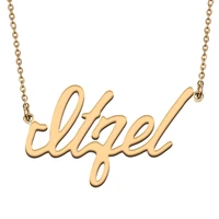 itzel custom name necklace customized pendant choker personalized jewelry gift for women girls friend christmas present