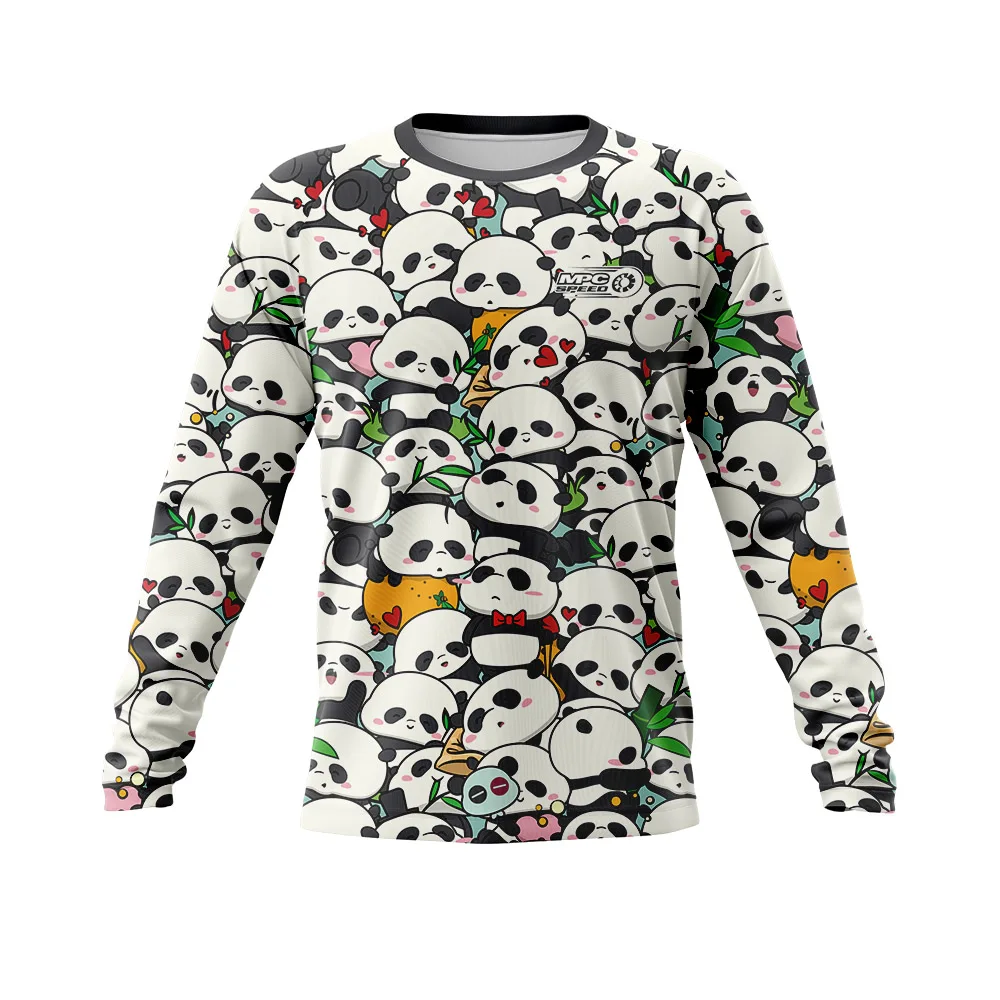 Мужская одежда для мотокросса велосипеда горного быстросохнущая футболка с