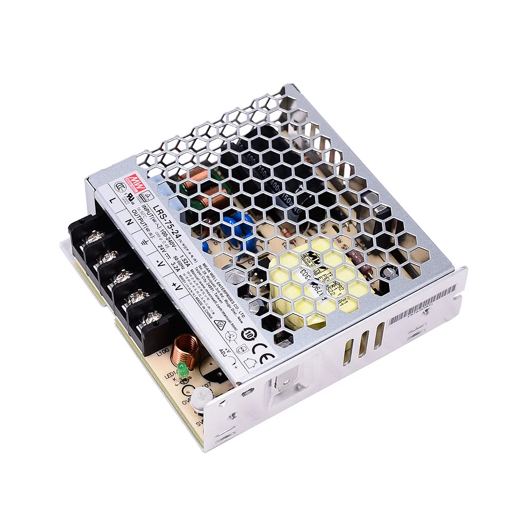 

Mean Well LRS-75-24 meanwell 24VDC/3.2A/76W Single Output Switching Power Supply online store