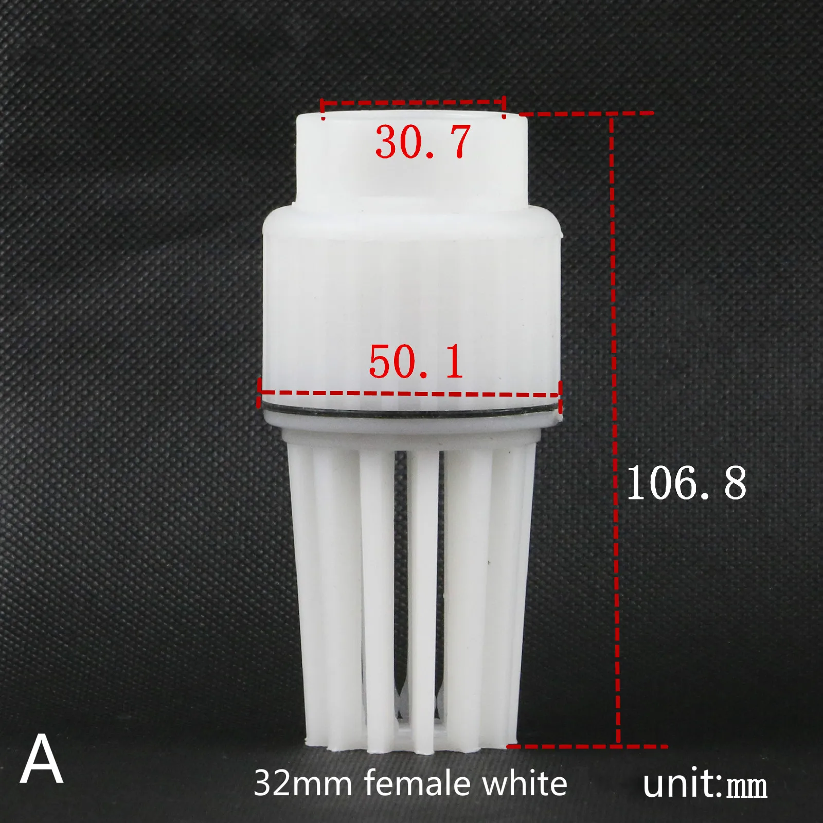 Пластиковый односторонний обратный клапан душевая головка пластиковый водяной