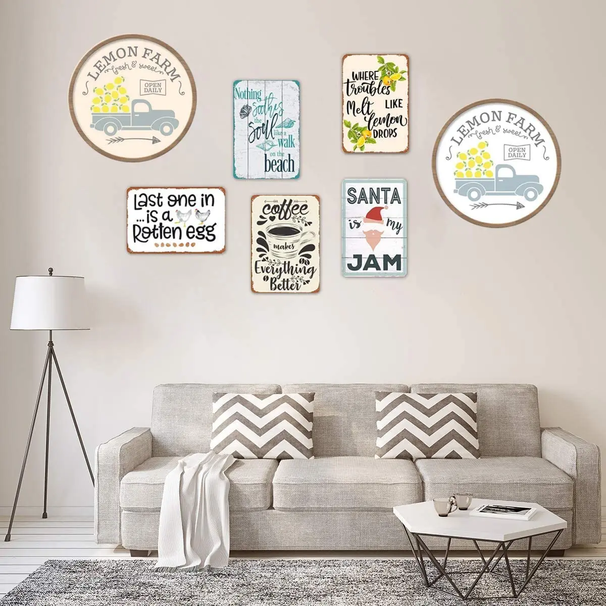 

Tin Sign | Metal Wall Poster | Surfers At Mavericks California USA 8 X 12 Inch Plaque for Home Bar Room Garage Garden Man Cave