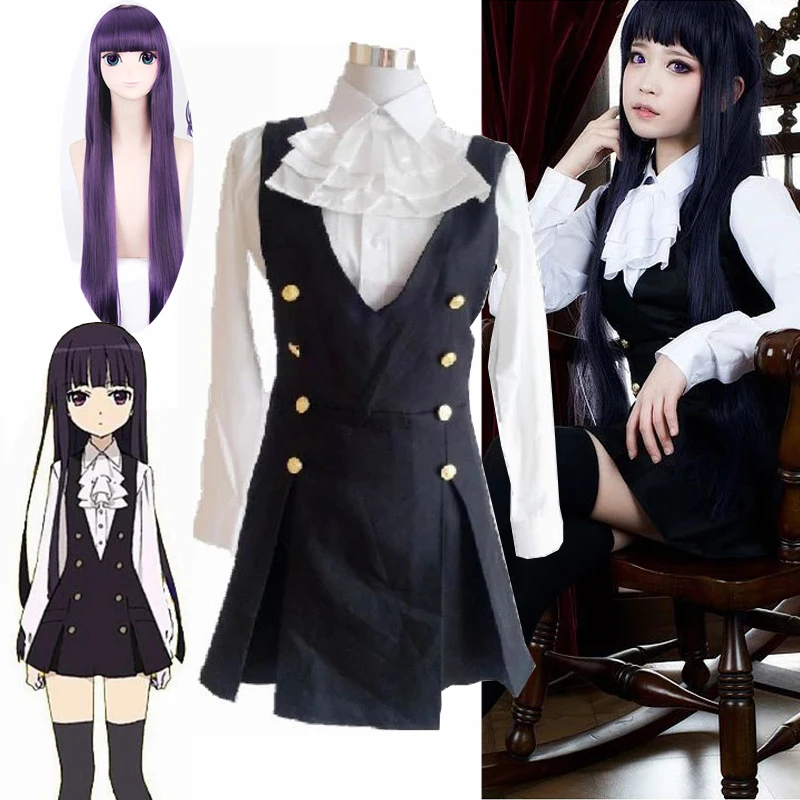 

Новинка Аниме ширакиин Рико ину Икс боку СС косплей мультфильм Хэллоуин Вечеринка для женщин мужской косплей костюм рубашка юбка галстук-б...