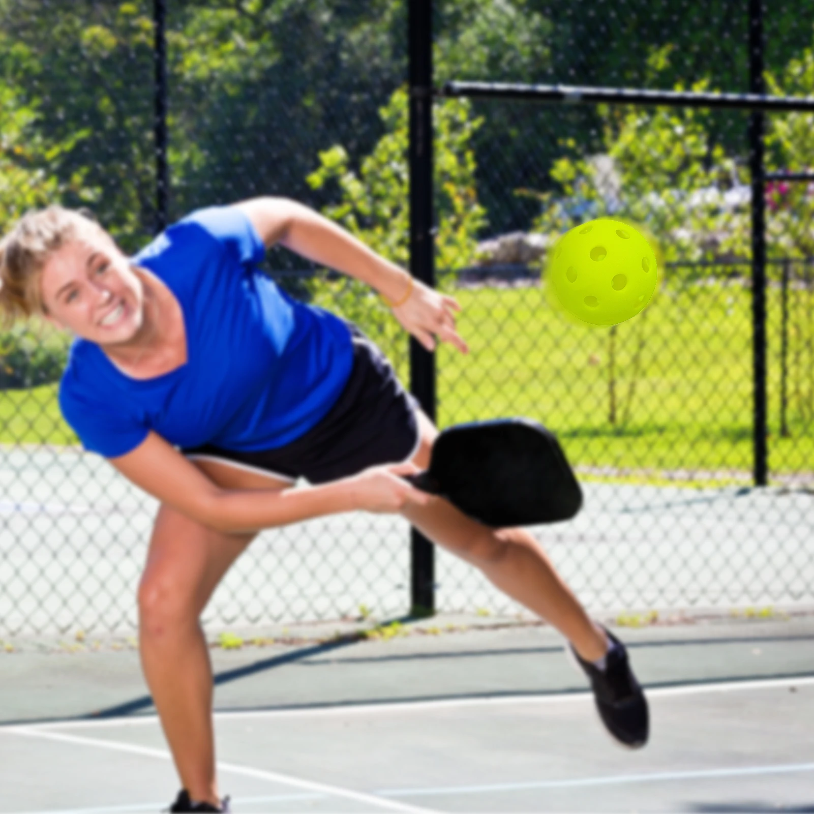 12 упаковок Pickleball 40 отверстий 2.9 дюймов/74 мм открытые площадки любительский