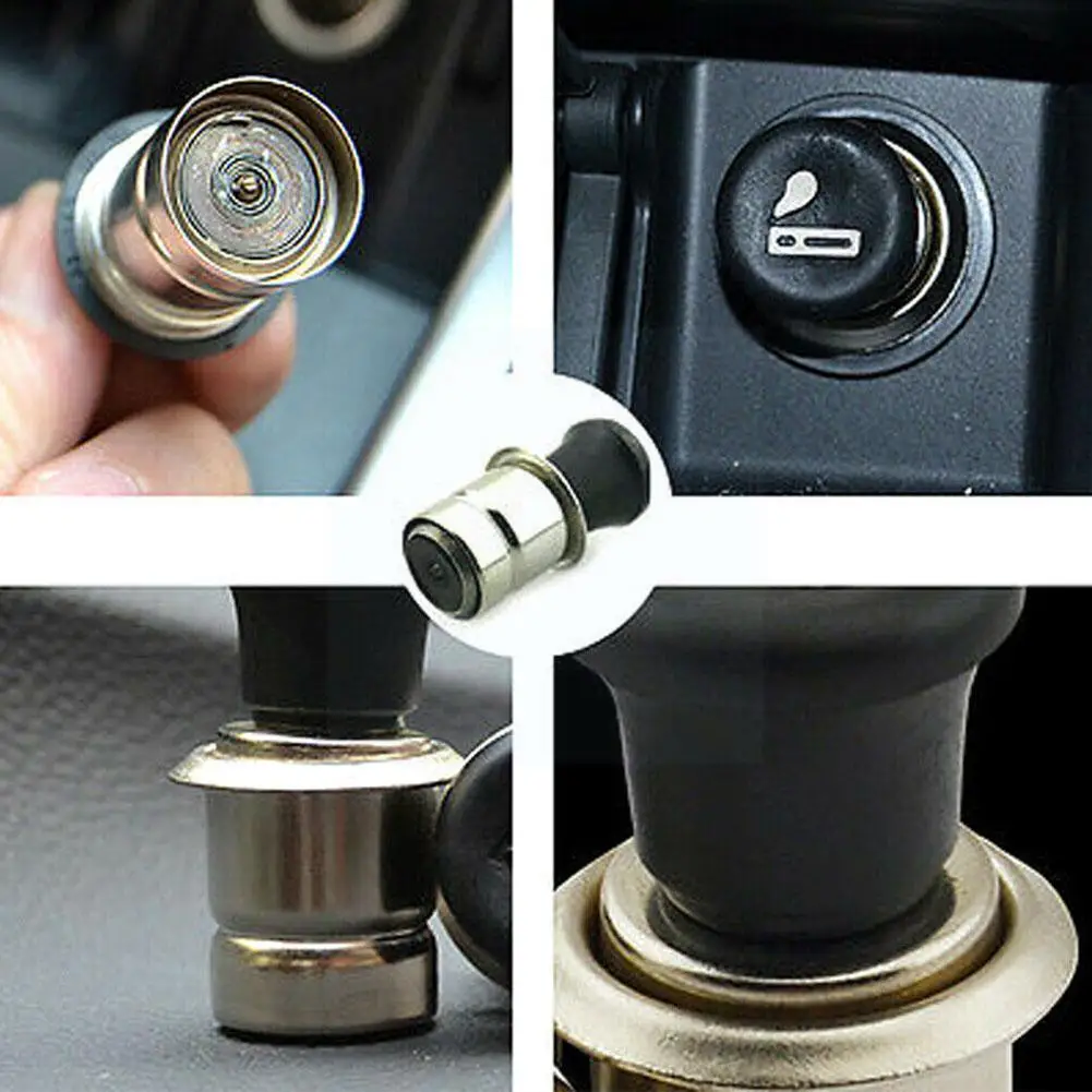 

1pcs Newest Desiger 12V Auto Car Power Plug Socket Lighter Cigarette Automatic Ignition 20mm Output Y5U5