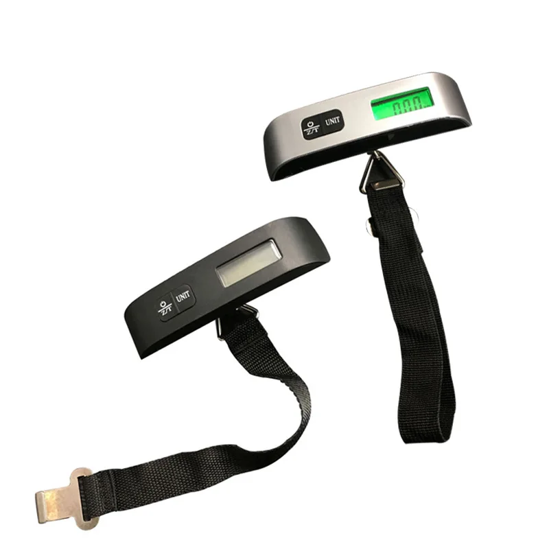 50 кг/110lb цифровой ЖК электронный весы для багажа портативные чемодана с ручкой