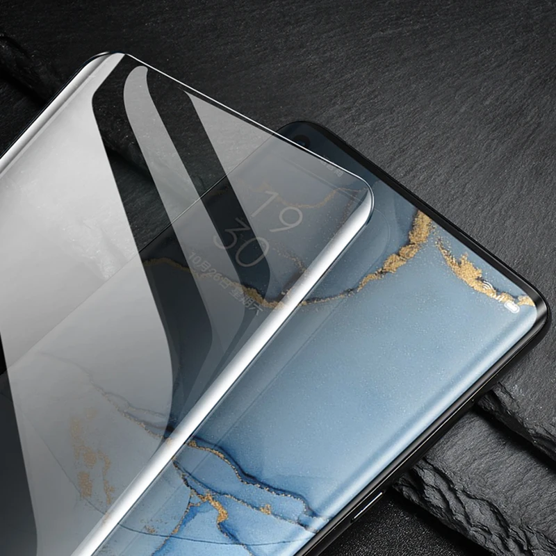 BoeYink УФ жидкий клей стекло для OPPO Reno 3 Pro 100D Защита экрана Find X Realme X2 5 2 Z | Мобильные