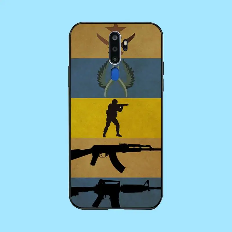 PENGHUWAN Counter-Strike КС го игры пользовательские фото мягкий чехол для телефона Oppo A5 A9 2020