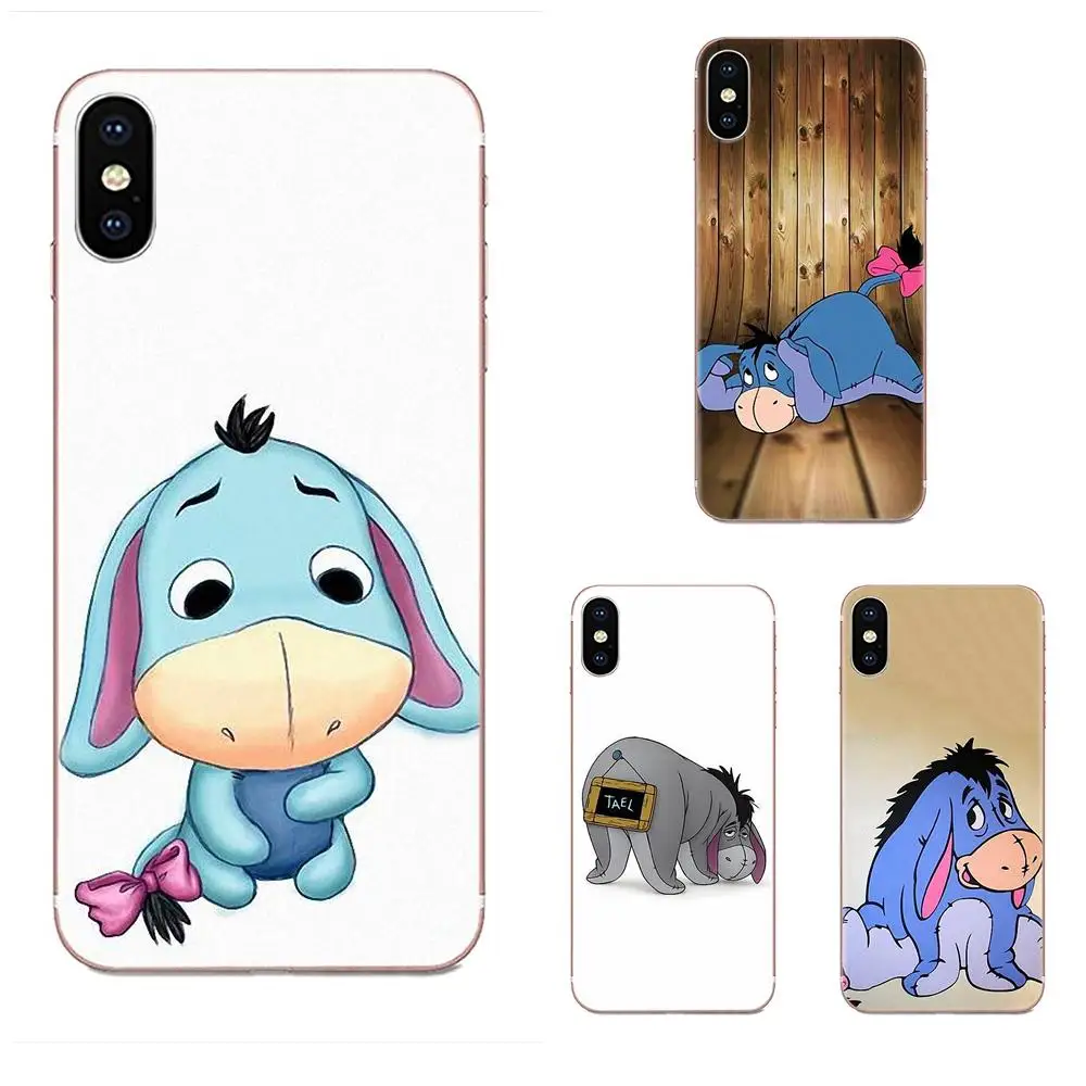 Eeyore Ослик мягкий чехол из полиуретана с принтом для Xiaomi Redmi Mi 4 7A 9T K20 CC9 CC9e Note 7 9 Y3 SE