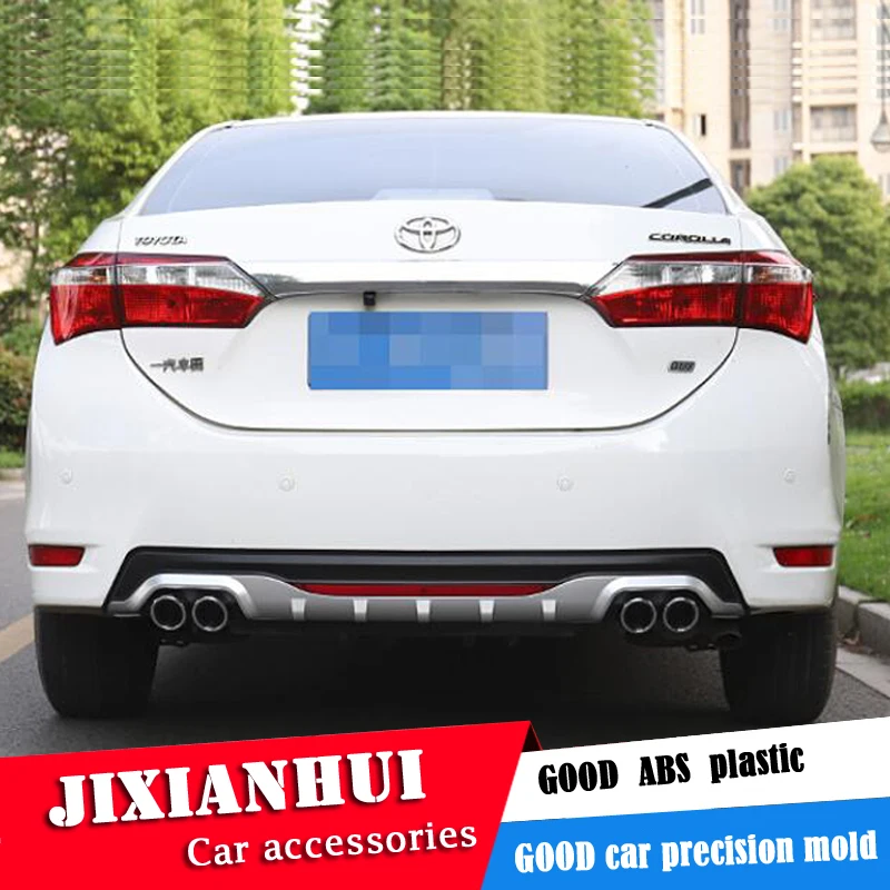 Для Corolla Body kit спойлер 2016 2018 для Toyota ABS задний передний бампер диффузор защитные