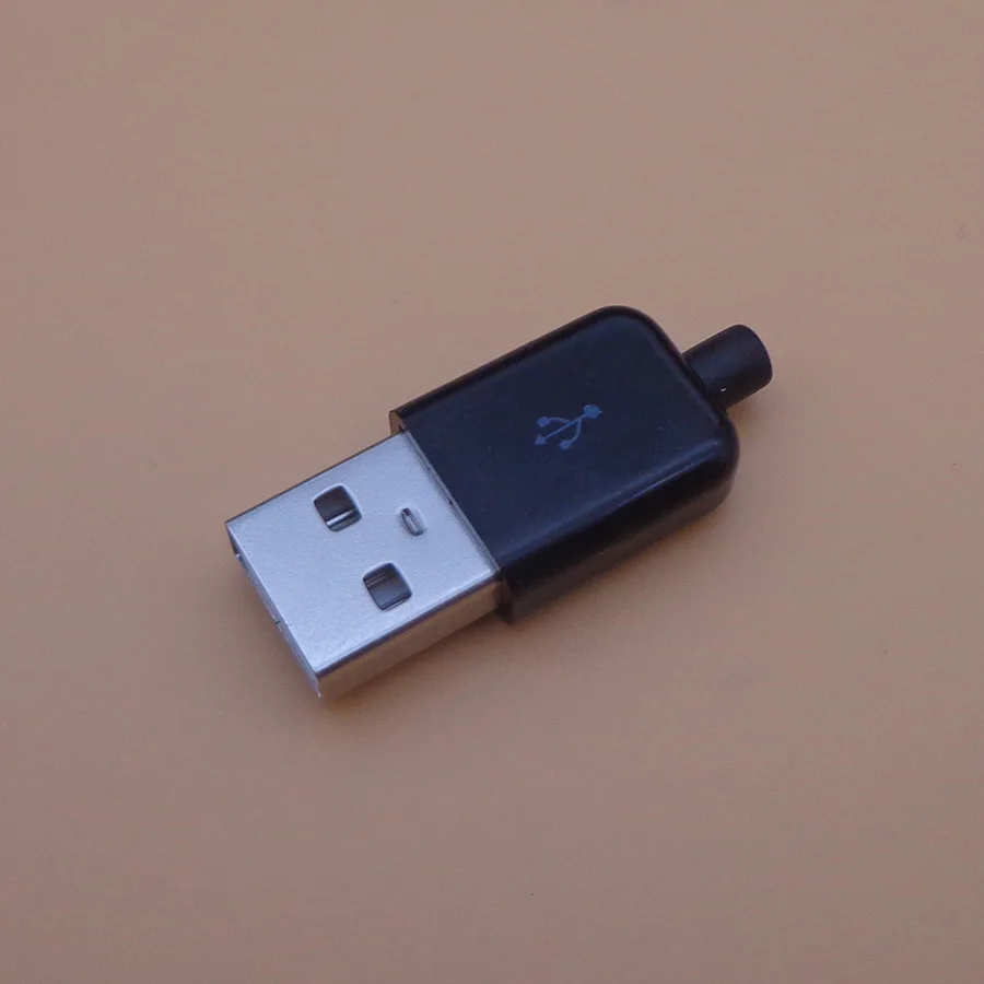 100 шт. micro USB 2 0 разъем типа A 4-контактный для самостоятельной пайки ручной работы с