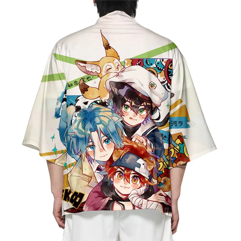 

Anime SK8 the Infinity Reki Langa Miya Cosplay Cloak Clothes Men's Spring Casual Harajuku Kimono Robe for Women Plus Size Coat