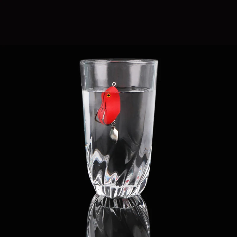 

2021 Frog Fishing Lures Bait Double Hooks Artificial Soft Bait Fishing Tackle for Freshwater Saltwater N66