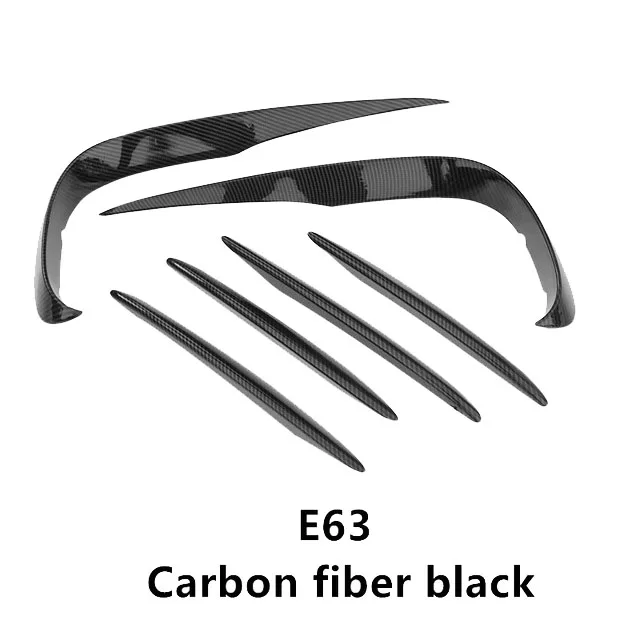 УГЛЕРОДНЫЙ передний бампер спойлер сплиттер крышка решетка вентиляции отделка