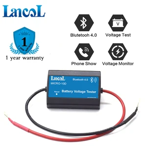 Lancol MICRO10D тестер напряжения автомобиля показать напряжение непосредственно цифровой вольтметр детектор тестер для автомобильного двигателя