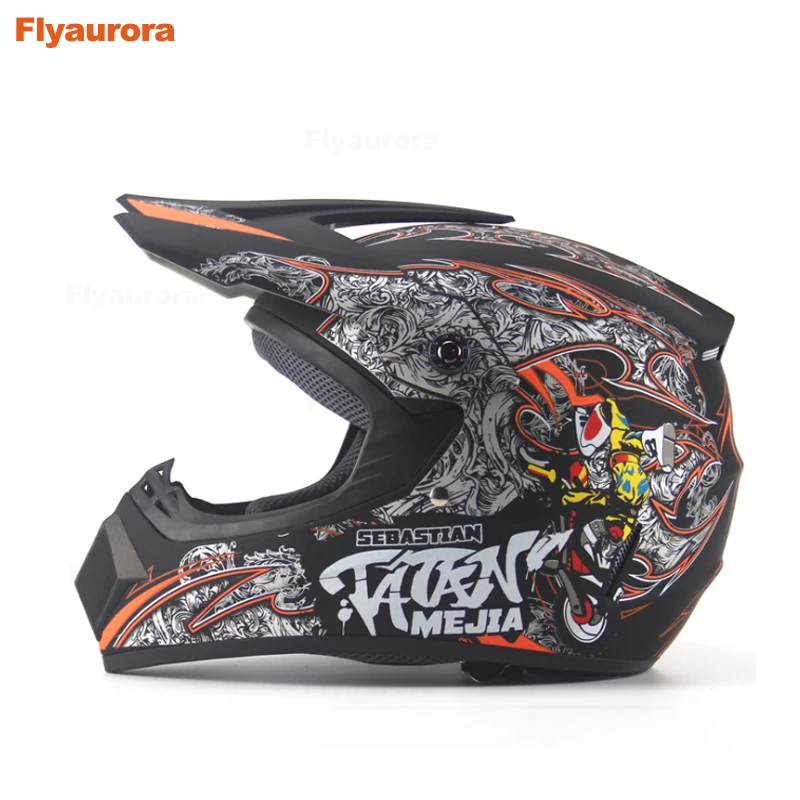 Лидер продаж внедорожные шлемы горные Гонки Горный полный шлем rcycle moto cross casque capacete горные велосипедные шлемы