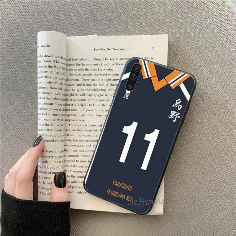

Haikyuu!! Karasuno Jersey Shoyo Hinata Phone Case For Samsung Galaxy A 3 6 7 8 10 21 01 11 31 91 10S 20S 30S 50S PLUS