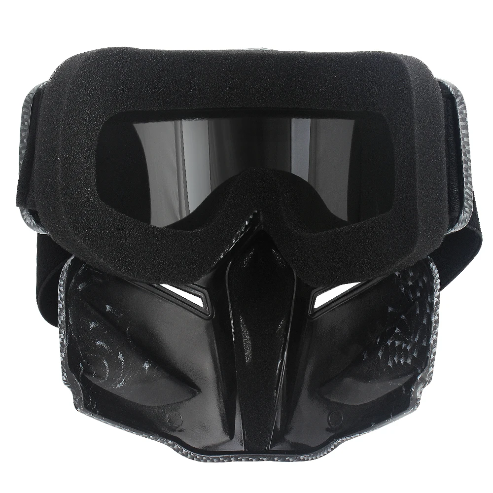 Мотоциклетные очки съемная маска для лица квадроциклы Мотокросс с защитой от