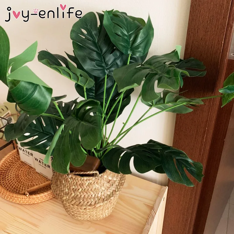 1 шт. черепаха задний лист искусственное пластиковое растение Гавайский пляж