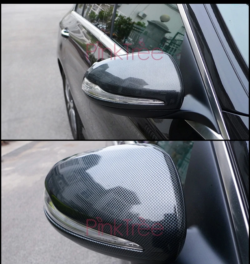 Для Mercedes C E GLC S Class W205 S205 A205 C205 W213 S213 X253 C253 W222 углеродное волокно боковое крыло
