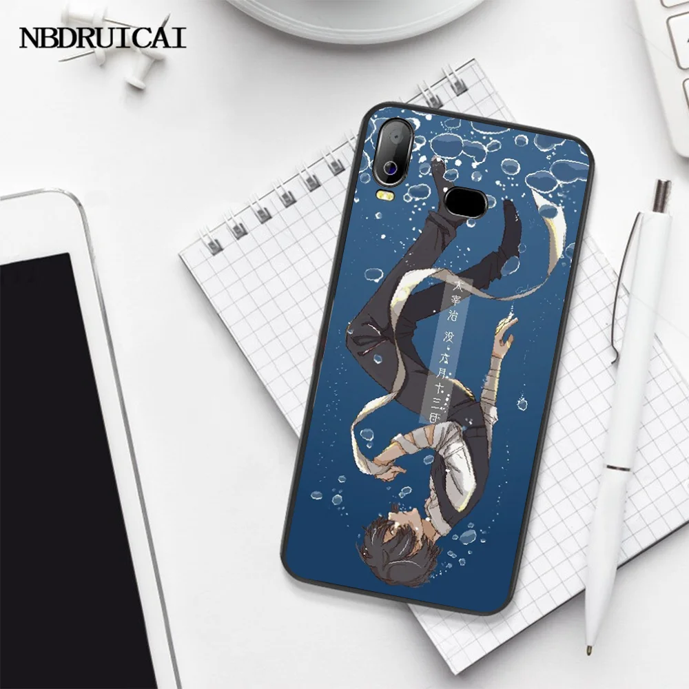 NBDRUICAI bungou бродячие собаки дазай Осаму чехол для телефона Samsung A10 A20 A30 A40 A50 A70 A71 A51 A6 A8