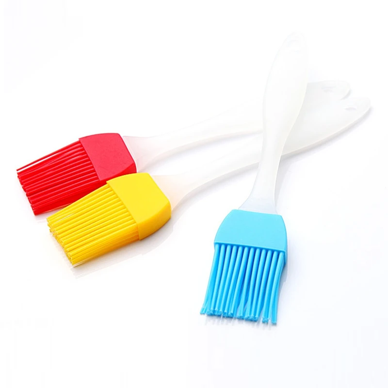 

Oil brush kitchen pancake edible baking small brush household high temperature resistant non-linting silicone barbecue oil brush