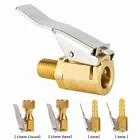 6 мм 8 мм 13 мм автомобильный насос для шин, воздушный насос, инструмент для ремонта автомобиля, зажим клапана, патрон воздушного насоса, латунная шина для компрессора, автомобильный разъем