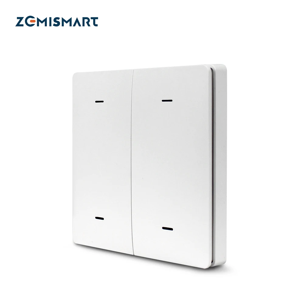 Zemismart Tuya Zigbee умный беспроводной переключатель с 4 бандами настенный кнопочный