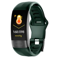 mks ecg smart bracelet blood pressure smart band heart rate monitor activity fitness tracker health electronic smart wristband
