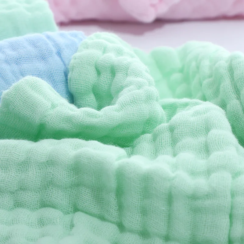 July baby 30*30 см чистый хлопок шестислойное газовое впитывающее полотенце носовой