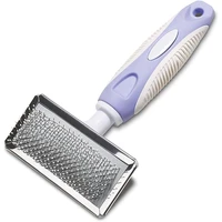cat comb pet comb stainless steel cleaning needle professional dog brush massages anti slip pet dog hair brush grooming comb