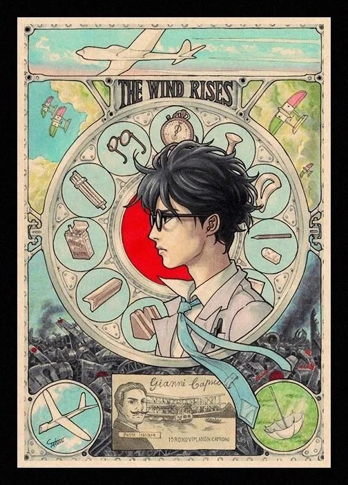 Прекрасный JL Hayao Miyazaki Японские Аниме Ретро постеры крафт-бумага