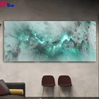 Картина с абстрактным изображением голубого облака, Настенная картина для гостиной, алмазная Вышивка крестиком, Современная Алмазная вышивка