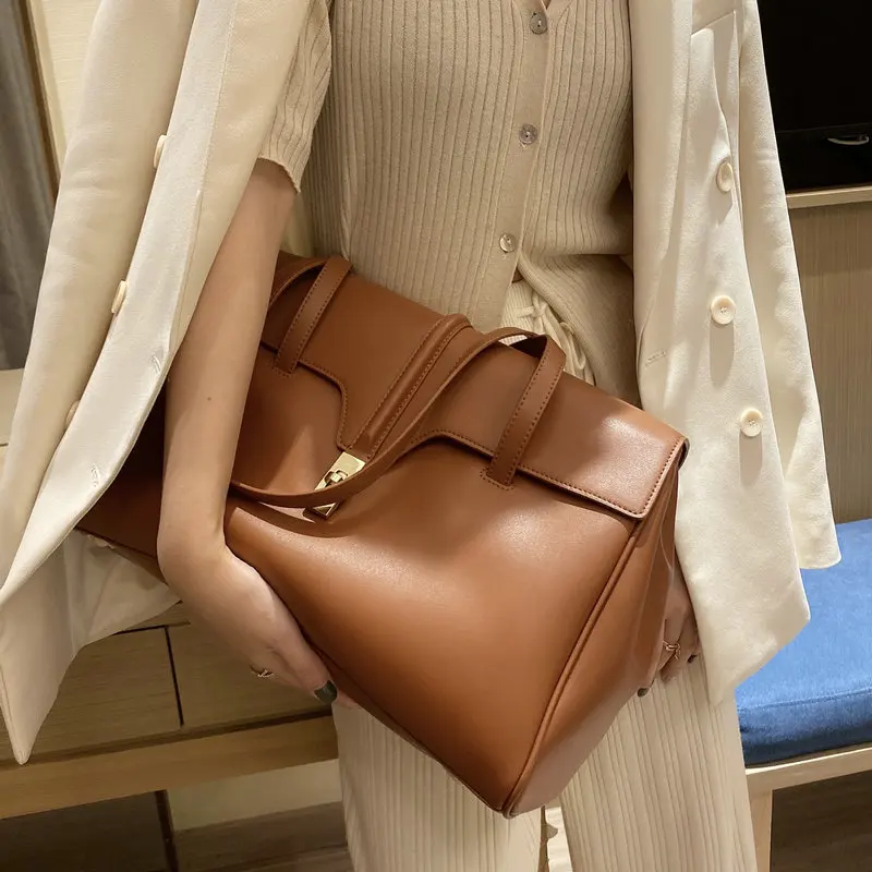 New style genuine leather women bags calfskin shoulder bag portable female tote GN-SB-dbklqd | Багаж и сумки