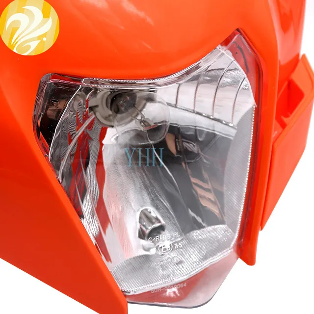 Налобный фсветильник рь светильник KTM EXC XCF XCW SXF 250 300 350 Лидер продаж оранжевый |