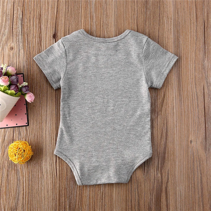 

Summer Newborn Infant Baby Boy Letter Romper Jumpsuit Clothes Outfits Set