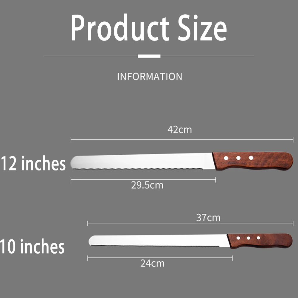 Инструмент для торта нож не может падение шлака Резак Кухня Layerer Sawtooth тост