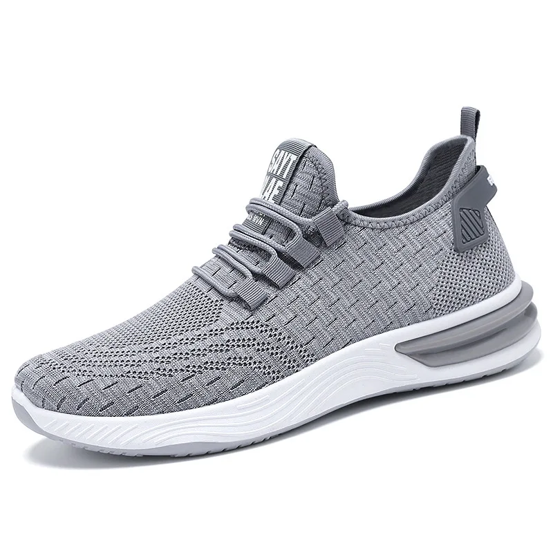 

2020 New Fashion High Quality Men Breathable Comfortable Casual Shoes Men Lightweight Mesh Men's Shoes Outdoor Flat Shoes