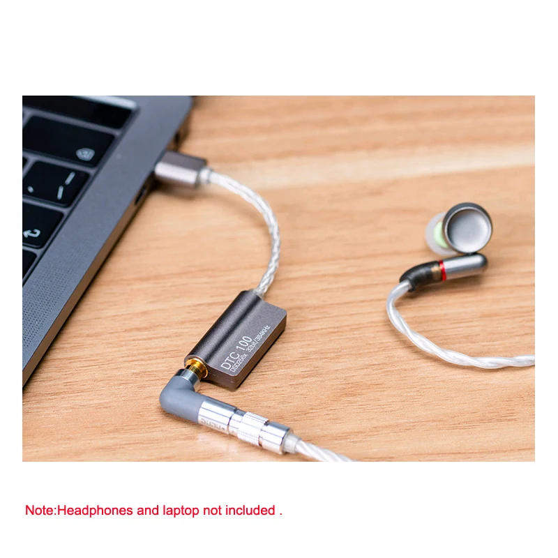 DUNU HiFi наушники усилитель DTC100 / DTC 100 ESS ES9118 чип TYPE C до 3 5 мм PCM 24 бит/384 кГц DSD256 для